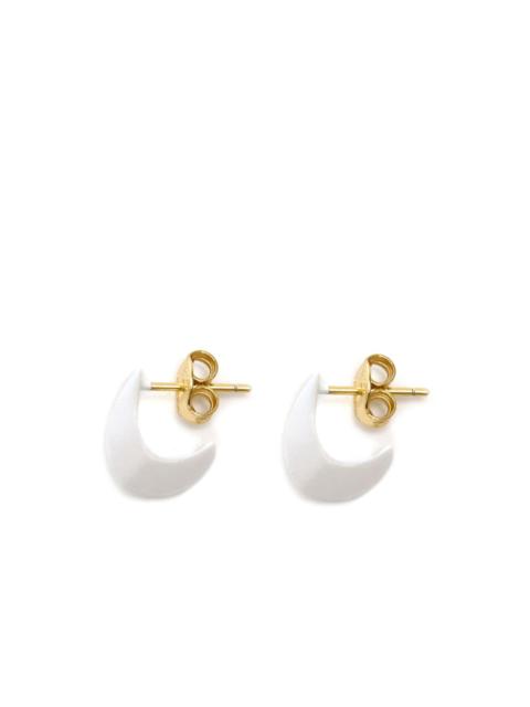 Lemaire silver Micro Drop earrings