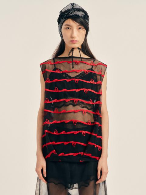 Simone Rocha Boxy Smock Top