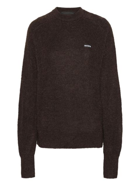 ROTATE crew-neck sweater
