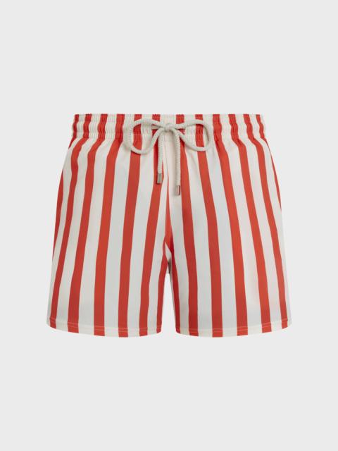 Men Stretch Swim Trunks Stripes - Vilebrequin x St Regis