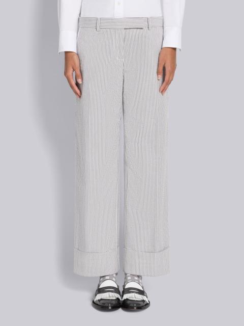 Thom Browne Rope Edge Anchor Low Rise Sack Trouser