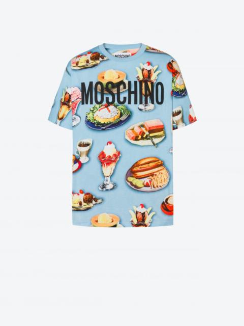 Moschino FOOD PRINT JERSEY T-SHIRT
