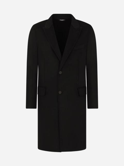 Double cashmere coat