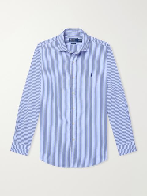 Polo Ralph Lauren Logo-Embroidered Striped Cotton Shirt