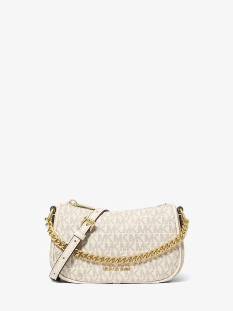 MICHAEL KORS Carmela Small Signature Logo Convertible Crossbody Bag