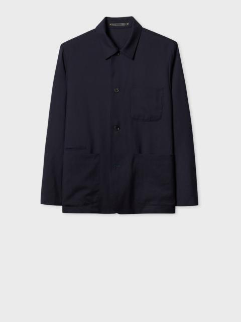 Paul Smith Navy Wool 'A Suit To Travel In' Work Jacket