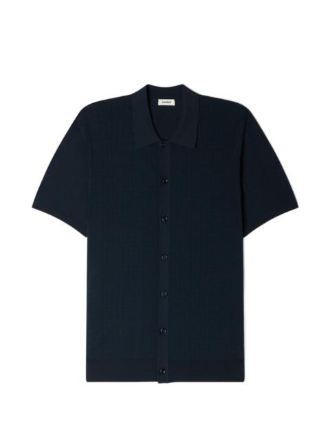 Sandro buttoned short-sleeve shirt
