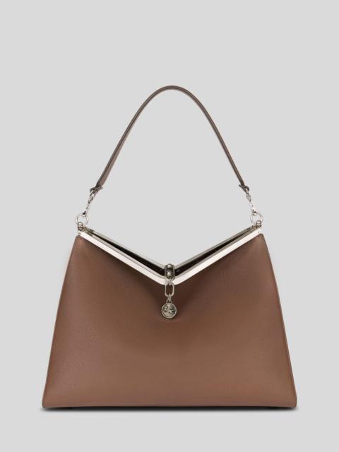 Etro LARGE LEATHER VELA BAG