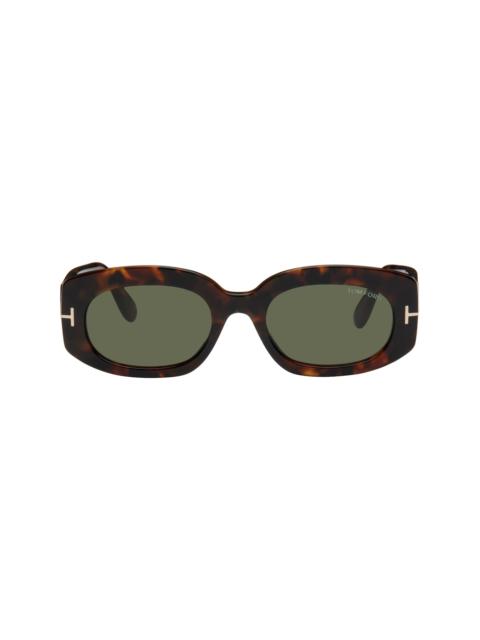 TOM FORD Brown Cielle Sunglasses