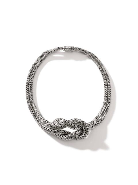JOHN HARDY Love Knot Necklace, Sterling Silver, 11.5MM