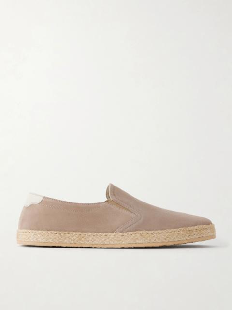Brunello Cucinelli Suede Espadrilles