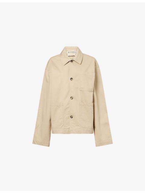 JW Anderson Patch Pocket Cotton Twill Jacket