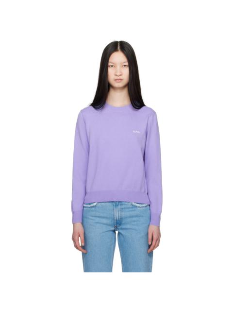 Purple Vera Sweater