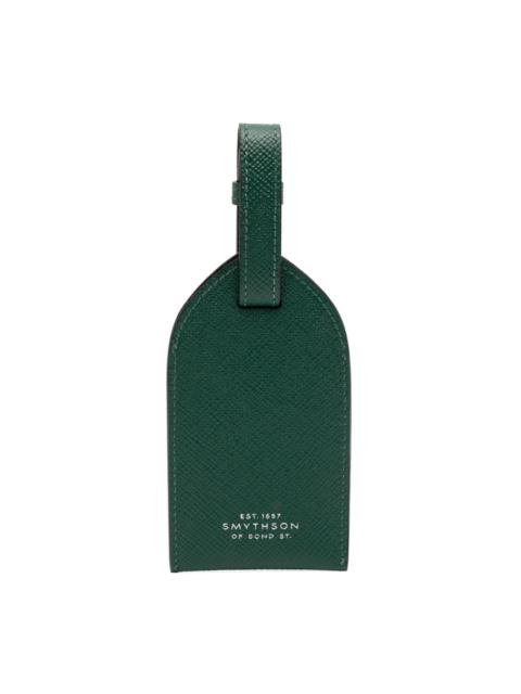 leather luggage tag