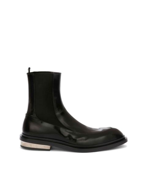 leather Chelsea ankle boots
