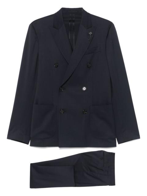 LARDINI virgin wool suit