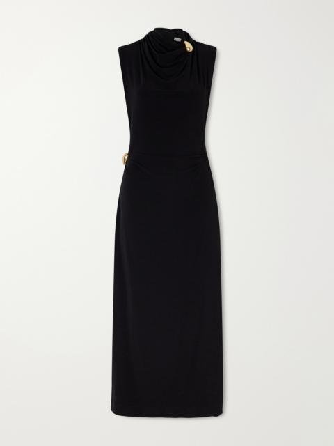Altuzarra Betsy Embellished Stretch-jersey Midi Dress