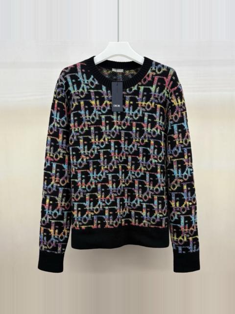 Dior Dior Monogram-Print Sweater