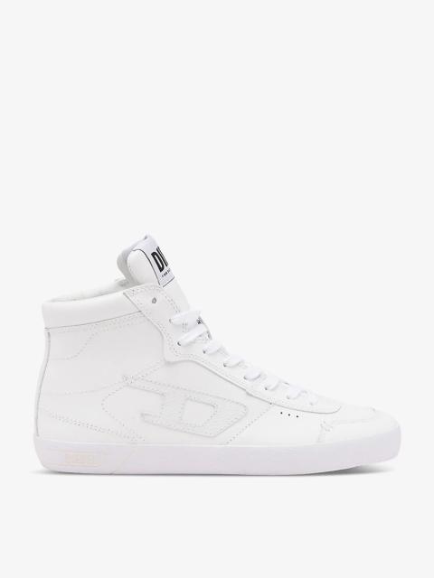 S-Leroji Mid leather high-top trainers