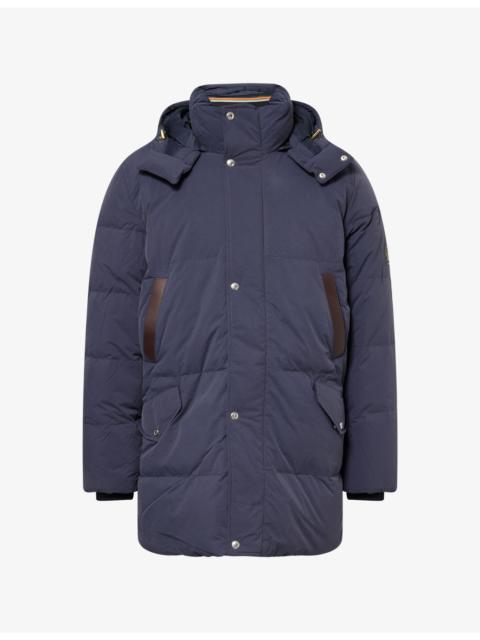 Paul Smith Relaxed-Fit Hooded Woven-Down Coat