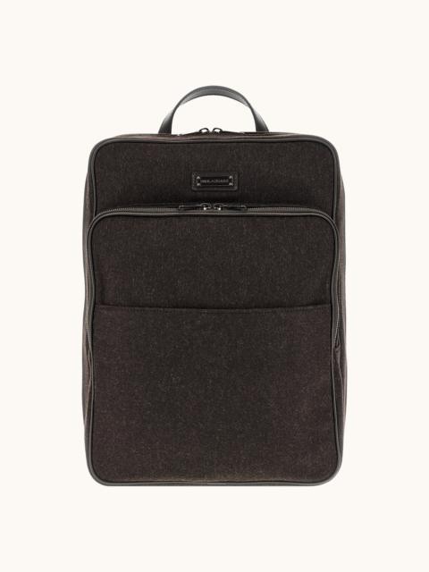 Paul & Shark CASHMERE BACKPACK WITH LEATHER TRIMS