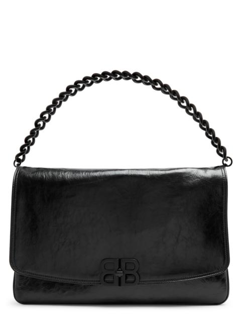 Monaco large leather shoulder bag