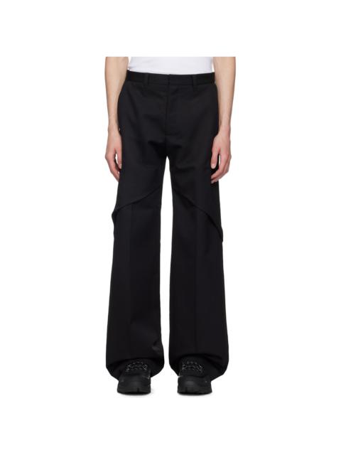 HELIOT EMIL™ Black Robur Tailored Trousers