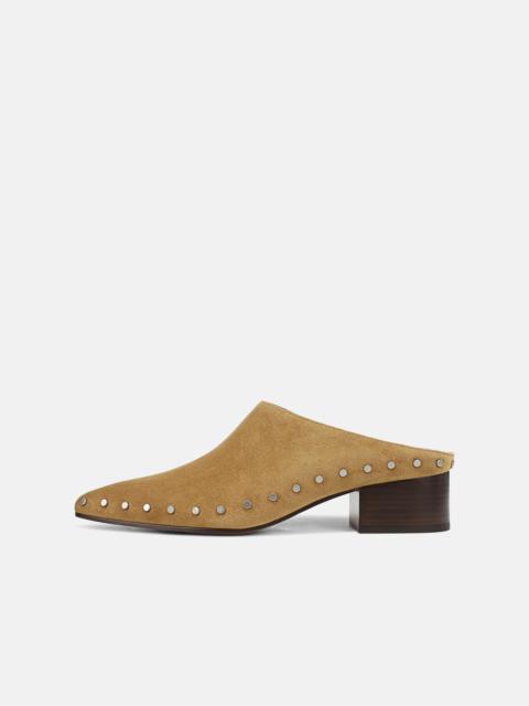 Vince August Studded Suede Mule