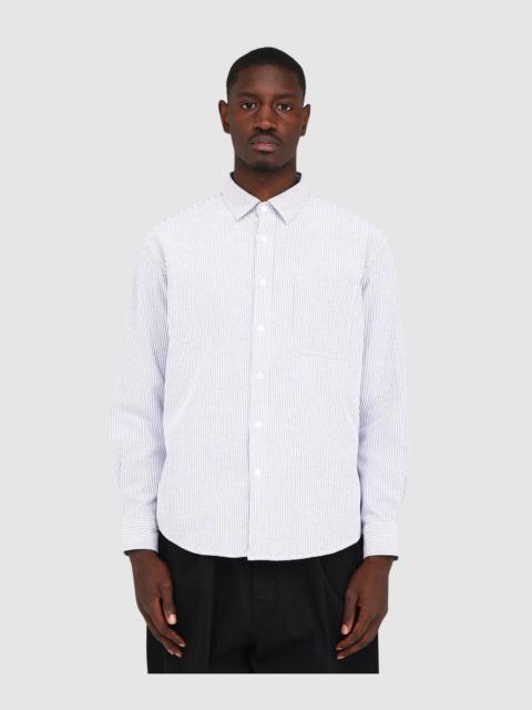 FrizmWORKS OG stripe oversized shirt