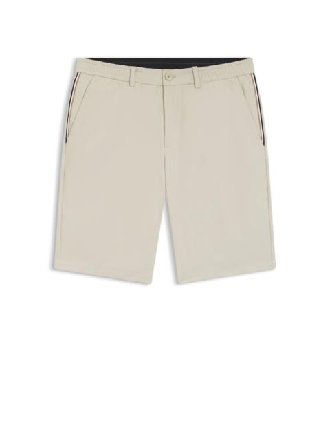 BOSS ACTIVE WATER-REPELLENT SHORTS WITH FOUR-WAY STRETCH