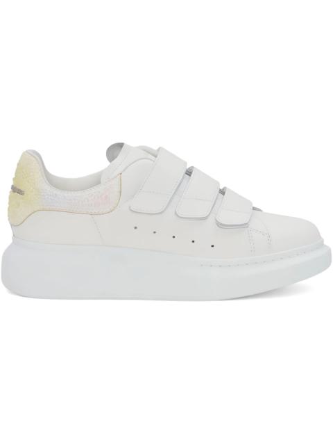 Alexander McQueen Oversized Touch-Strap White Yellow Pink Crystal (Women's)