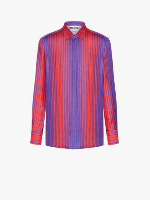 Moschino NUANCED-STRIPE TWILL SHIRT