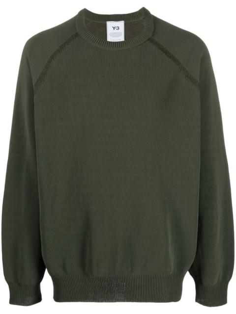 Y-3 crew-neck long-sleeve jumper