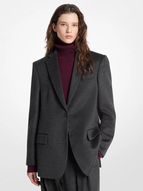 MICHAEL KORS COLLECTION Nico Cashmere Blend Blazer