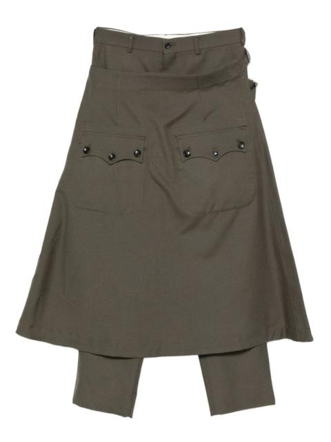 Comme des Garçons Homme Plus layered-panel pants