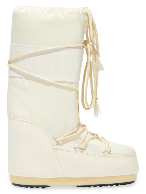 MOON BOOT Unisex Unisex Icon Nylon Boots - Cream