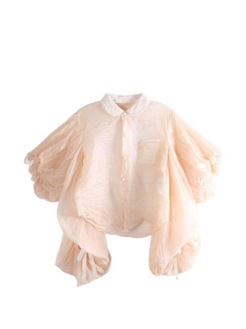 Comme des Garçons Comme des Garçons puff-sleeve blouse