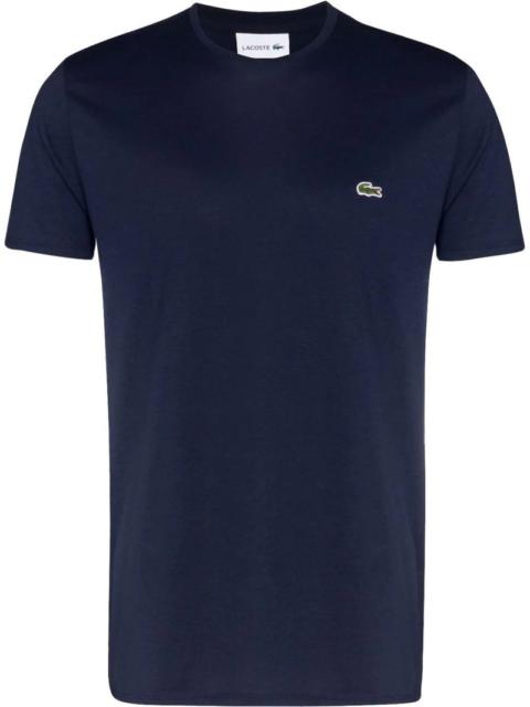 LACOSTE LACOSTE Crew Neck Pima Cotton Jersey T-shirt Navy