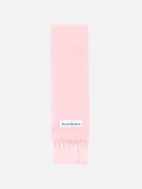 Acne Studios Skinny mohair scarf - Cotton candy pink