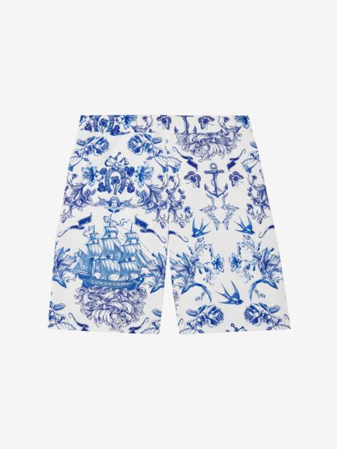 Alexander McQueen Sailor Tattoo Shorts