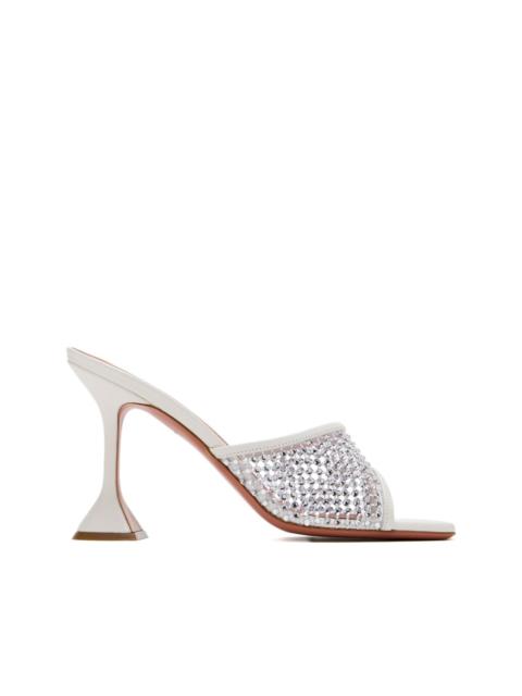 Amina Muaddi 95mm rhinestone-embellished sandals