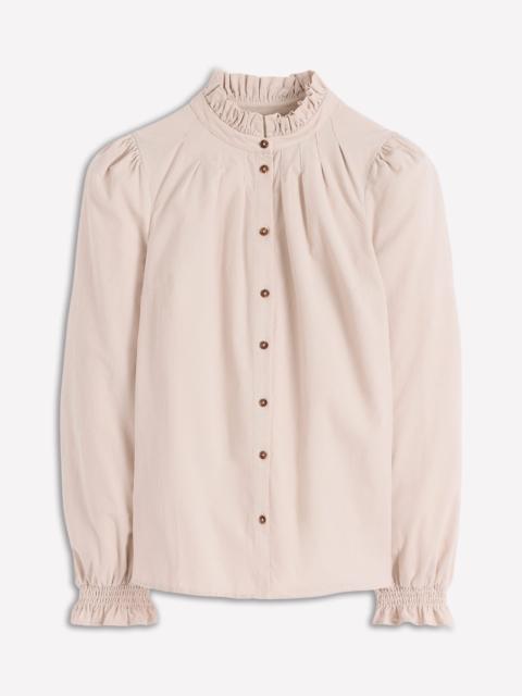BODEN Lorna Cord Top-Almond Milk
