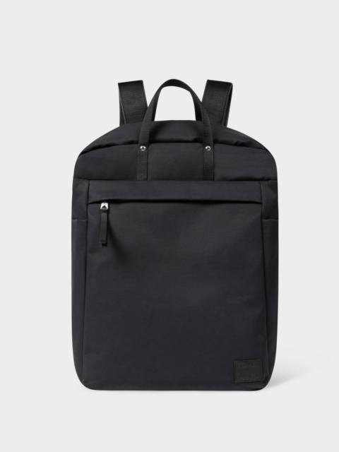 Paul Smith Navy Cotton-Blend Canvas Backpack