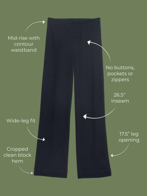 Frank & Eileen Wide-Leg Pull-On Jean