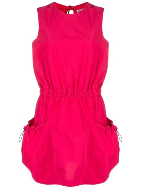 Moncler sleeveless cotton mini dress