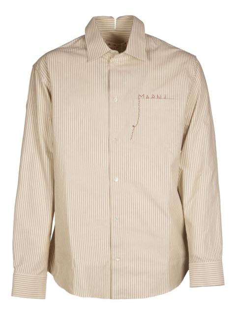 Marni striped-pattern shirt
