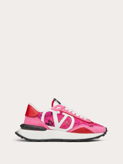 Valentino LACE AND MESH LACERUNNER SNEAKER