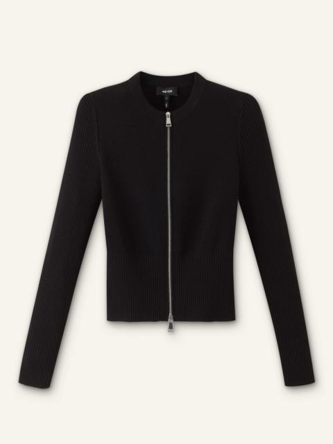 ME+EM Two-Way Zip Cardigan
