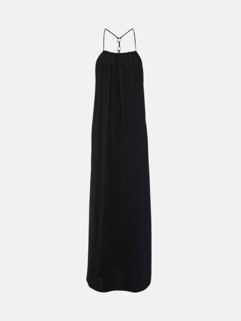 Westley halterneck maxi dress