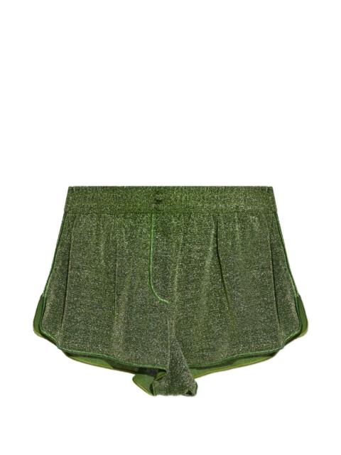 Oséree drawstring shimmer shorts